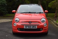 USED 2018 68 FIAT 500 1.2 Lounge Hatchback 3dr Petrol Manual Euro 6 (s/s) (69 bhp) REAR PARKING SENSORS,