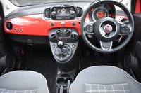 USED 2018 68 FIAT 500 1.2 Lounge Hatchback 3dr Petrol Manual Euro 6 (s/s) (69 bhp) REAR PARKING SENSORS,