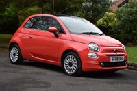 USED 2018 68 FIAT 500 1.2 Lounge Hatchback 3dr Petrol Manual Euro 6 (s/s) (69 bhp) REAR PARKING SENSORS,