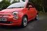 USED 2018 68 FIAT 500 1.2 Lounge Hatchback 3dr Petrol Manual Euro 6 (s/s) (69 bhp) REAR PARKING SENSORS,