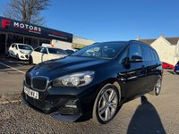 USED 2019 69 BMW 2 Series GRAN TOURER 2.0 220d M Sport MPV 5dr Diesel Auto xDrive Euro 6 (s/s) (190 ps) Buy with Complete Confidence from Sheriff Motors, All our vehicles are extensively road tested and thoroughly inspected prior to sale. Each vehicle comes with a new 1 year mot and we rectify all advisories and failures at no additional cost to our customers, plus a full oil and filter service. For added peace of mind, every car includes a 6 month complimentary RAC Warranty, 12 months Rac Breakdown Cover giving you complete confidence when you buy from Sheriff Motors.
