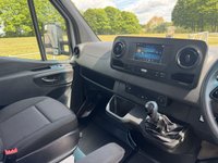 USED 2022 72 MERCEDES-BENZ SPRINTER 2.0 315Cdi 3.5t. NEW 5.2m (17ft) Curtainside (Tail Lift) , Eu 6, 150Bhp, LWB FREE Delivery, 2.4m 8ft Int. Height