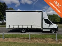 USED 2022 72 MERCEDES-BENZ SPRINTER 2.0 315Cdi 3.5t. NEW 5.2m (17ft) Curtainside (Tail Lift) , Eu 6, 150Bhp, LWB FREE Delivery, 2.4m 8ft Int. Height