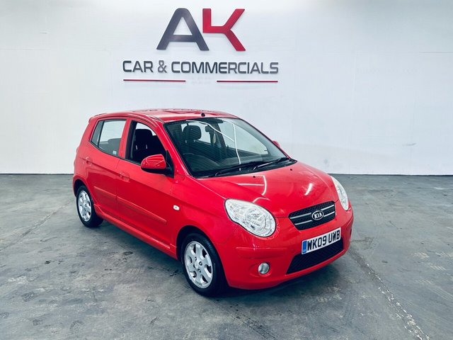 2009 PICANTO 1.1 RED HATCHBACK 5DR PETROL MANUAL 118 G KM, 64 BHP YEAR... photo