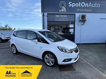 2018 VAUXHALL ZAFIRA TOURER 1.4i Turbo SRi Nav MPV 5dr Petrol Auto Euro 6 (140 ps) &pound;11750.00