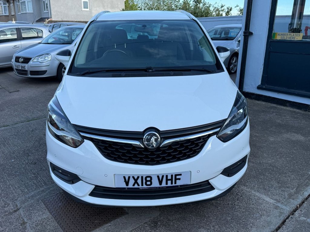USED 2018 18 VAUXHALL ZAFIRA TOURER 1.4i Turbo SRi Nav MPV 5dr Petrol Auto Euro 6 (140 ps) AUTO+FULL HISTORY+BT+CRUISE
