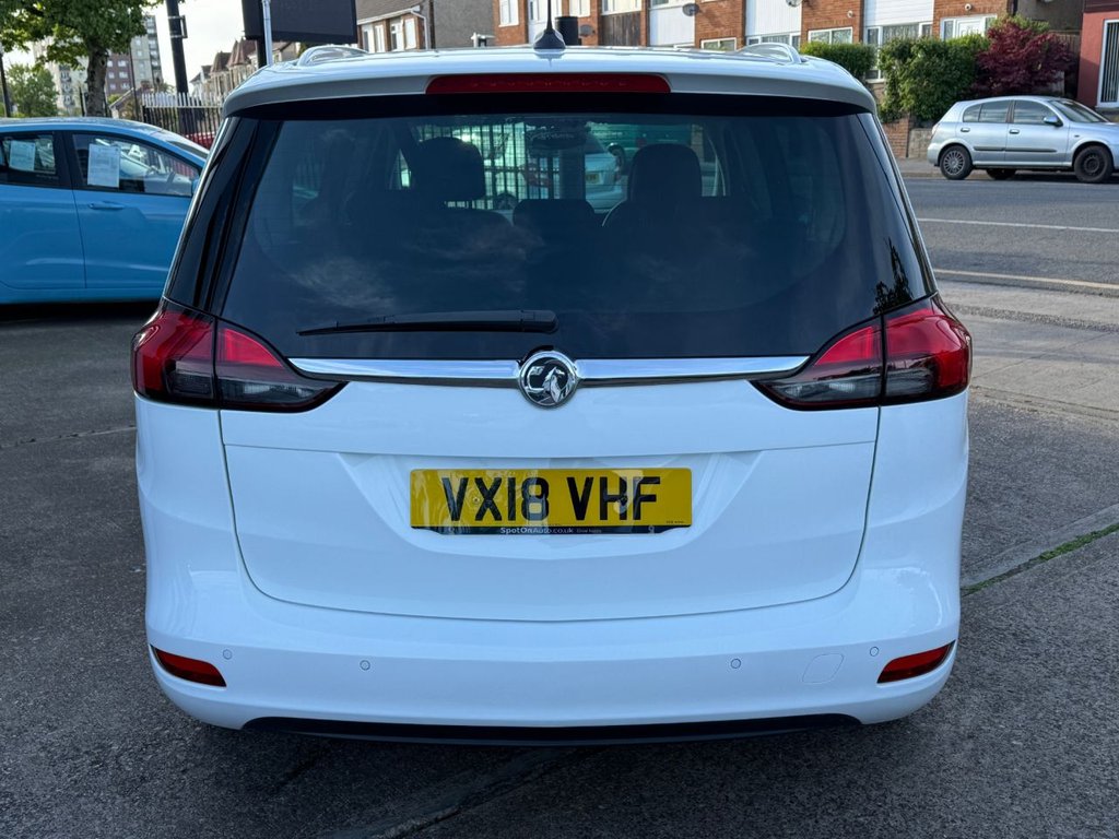 USED 2018 18 VAUXHALL ZAFIRA TOURER 1.4i Turbo SRi Nav MPV 5dr Petrol Auto Euro 6 (140 ps) AUTO+FULL HISTORY+BT+CRUISE