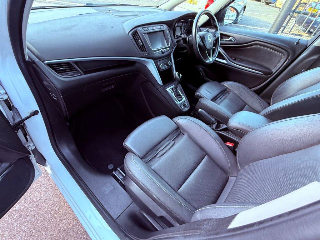 USED 2018 18 VAUXHALL ZAFIRA TOURER 1.4i Turbo SRi Nav MPV 5dr Petrol Auto Euro 6 (140 ps) AUTO+FULL HISTORY+BT+CRUISE