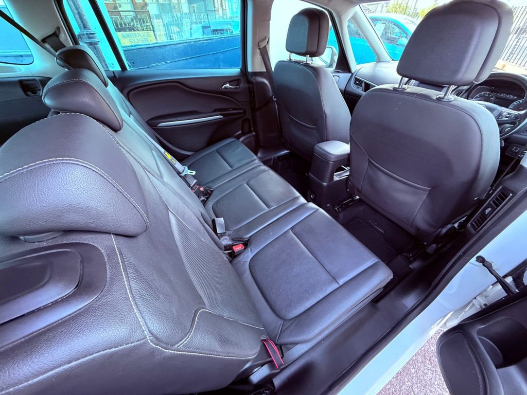 USED 2018 18 VAUXHALL ZAFIRA TOURER 1.4i Turbo SRi Nav MPV 5dr Petrol Auto Euro 6 (140 ps) AUTO+FULL HISTORY+BT+CRUISE