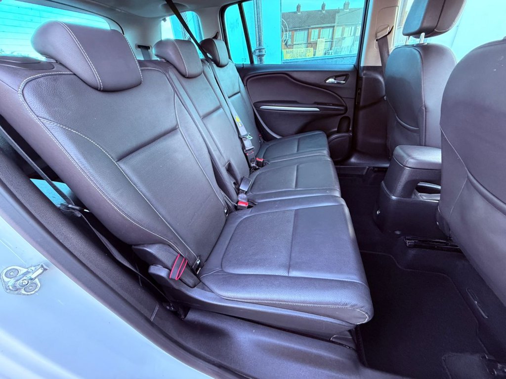 USED 2018 18 VAUXHALL ZAFIRA TOURER 1.4i Turbo SRi Nav MPV 5dr Petrol Auto Euro 6 (140 ps) AUTO+FULL HISTORY+BT+CRUISE