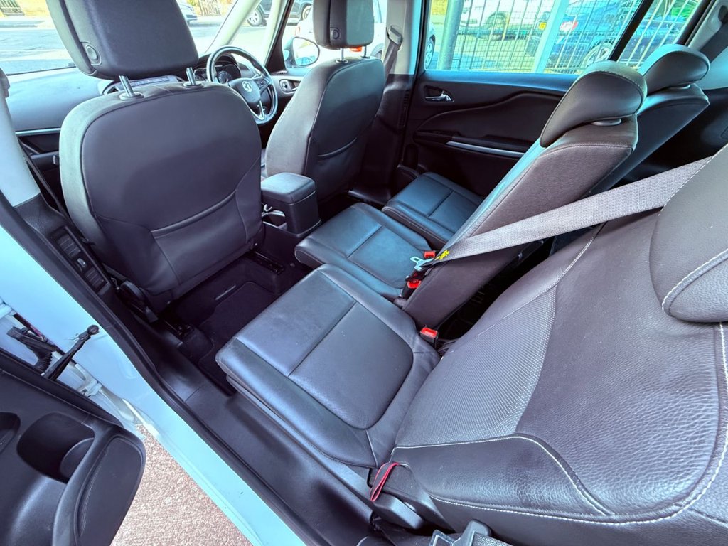 USED 2018 18 VAUXHALL ZAFIRA TOURER 1.4i Turbo SRi Nav MPV 5dr Petrol Auto Euro 6 (140 ps) AUTO+FULL HISTORY+BT+CRUISE