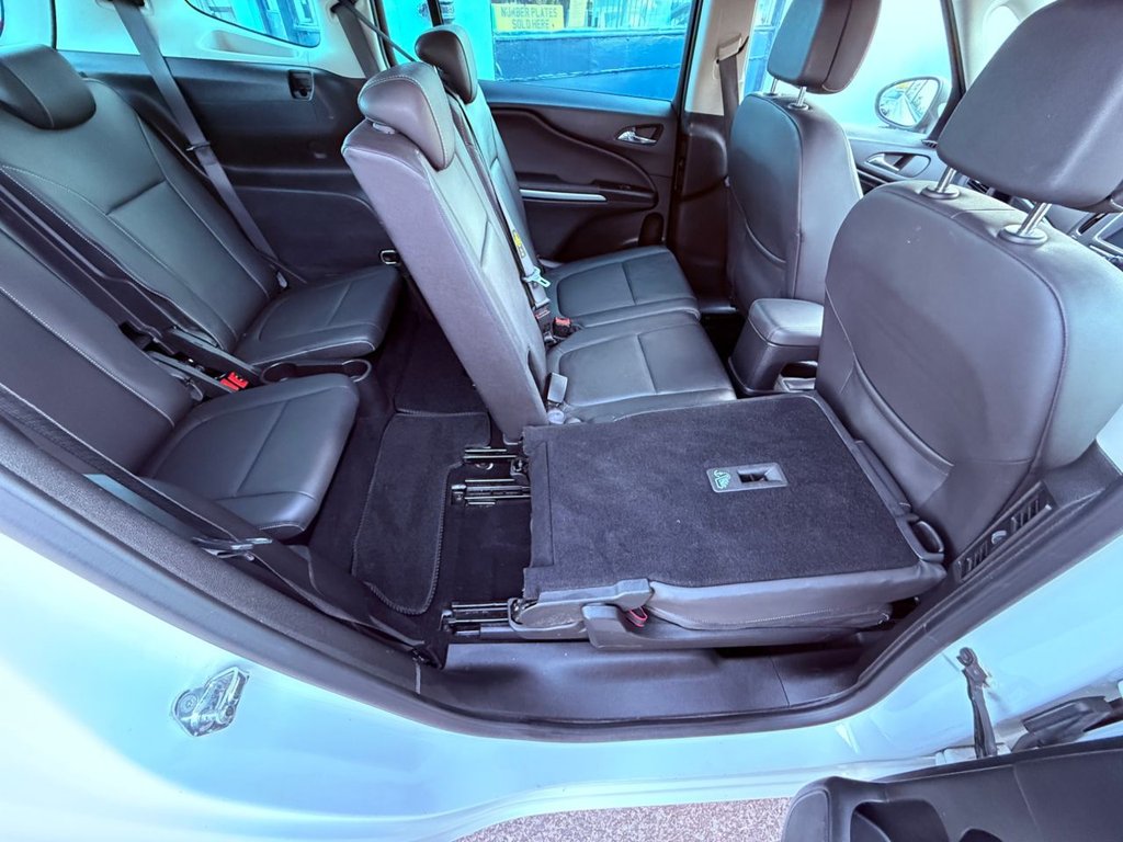 USED 2018 18 VAUXHALL ZAFIRA TOURER 1.4i Turbo SRi Nav MPV 5dr Petrol Auto Euro 6 (140 ps) AUTO+FULL HISTORY+BT+CRUISE