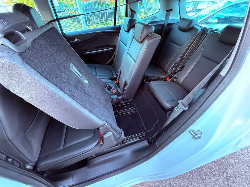 USED 2018 18 VAUXHALL ZAFIRA TOURER 1.4i Turbo SRi Nav MPV 5dr Petrol Auto Euro 6 (140 ps) AUTO+FULL HISTORY+BT+CRUISE