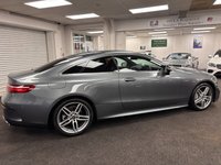 USED 2018 18 MERCEDES-BENZ E-CLASS 2.0 E220d AMG Line Coupe 2dr Diesel G-Tronic+ Euro 6 (s/s) (194 ps) UK DELIVERY FLAT FEE &pound;250 (SUBJECT TO DEAL) *OVER 100 IMAGES ON OUR WEBSITE*BESPOKE FINANCE ARRANGED*PART EXCHANGE WELCOME*ALL VEHICLES HPI CLEAR