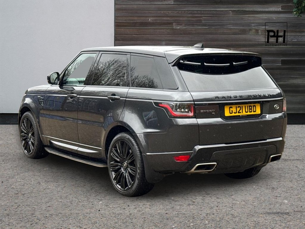 USED 2021 21 LAND ROVER RANGE ROVER SPORT 3.0 D300 MHEV HSE Dynamic Black SUV 5dr Diesel Auto 4WD Euro 6 (s/s) (300 ps) CENTRE FRIDGE|PAN ROOF|CARPLAY