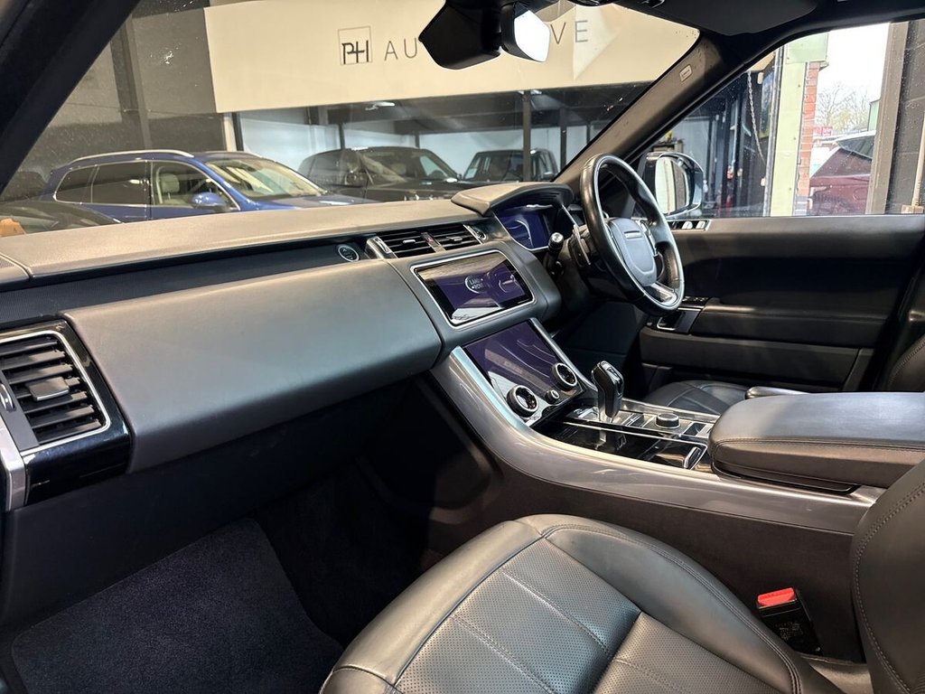 USED 2021 21 LAND ROVER RANGE ROVER SPORT 3.0 D300 MHEV HSE Dynamic Black SUV 5dr Diesel Auto 4WD Euro 6 (s/s) (300 ps) CENTRE FRIDGE|PAN ROOF|CARPLAY