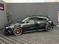 USED 2021 70 MERCEDES-BENZ A-CLASS 2.0 A45 AMG S Plus Hatchback 5dr Petrol 8G-DCT 4MATIC+ Euro 6 (s/s) (421 ps) STUNNING A45S FRONT PPF FILM