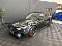 USED 2021 70 MERCEDES-BENZ A-CLASS 2.0 A45 AMG S Plus Hatchback 5dr Petrol 8G-DCT 4MATIC+ Euro 6 (s/s) (421 ps) STUNNING A45S FRONT PPF FILM