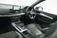 USED 2018 18 AUDI Q5 2.0 TFSI S line S Tronic quattro Euro 6 (s/s) 5dr Panoramic Roof, Black Leather