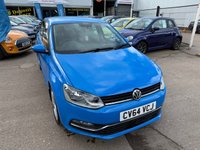 USED 2014 64 VOLKSWAGEN POLO 1.4 TDI BlueMotion Tech SEL Hatchback 5dr Diesel Manual Euro 6 (s/s) (90 ps) 
