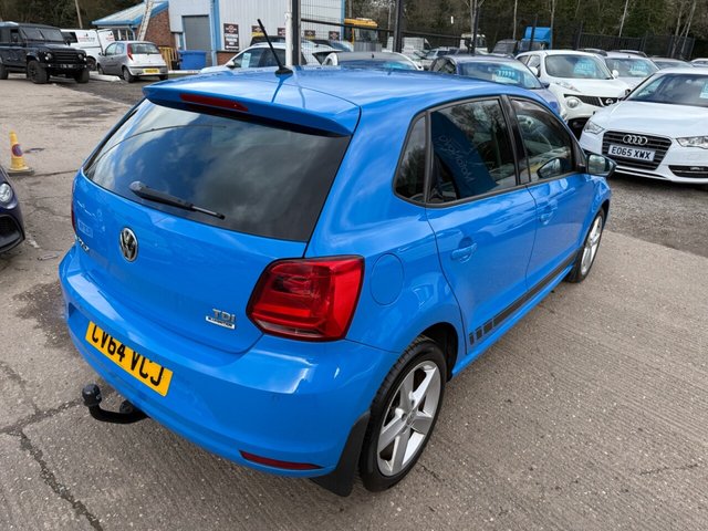 2014 VOLKSWAGEN POLO 1.4 TDI BlueMotion Tech SEL Hatchback 5dr Diesel Manual Euro 6 (s/s) (90 ps) - Photo 3