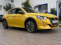USED 2021 21 PEUGEOT E-208 50kWh GT Hatchback 5dr Electric Auto (136 ps) SAT NAV REAR VIEW CAMERA CRUISE CONTROL PARKING SENSORS 1 OWNER SERVICE HISTORY 7 SERVICES TO 95K MILES