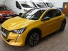 USED 2021 21 PEUGEOT E-208 50kWh GT Hatchback 5dr Electric Auto (136 ps) SAT NAV REAR VIEW CAMERA CRUISE CONTROL PARKING SENSORS 1 OWNER SERVICE HISTORY 7 SERVICES TO 95K MILES