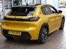 USED 2021 21 PEUGEOT E-208 50kWh GT Hatchback 5dr Electric Auto (136 ps) SAT NAV REAR VIEW CAMERA CRUISE CONTROL PARKING SENSORS 1 OWNER SERVICE HISTORY 7 SERVICES TO 95K MILES