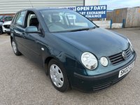 USED 2002 02 VOLKSWAGEN POLO 1.4 SE Hatchback 5dr Petrol Automatic (182 g/km, 75 bhp) 14 SERVICE STAMPS* ONLY 37000 MILES* AUTOMATIC* SUNROOF* CAMBELT / WATERPUMP DONE* AIR CON* 2 KEYS* ELECTRIC WINDOWS* AM / FM RADIO