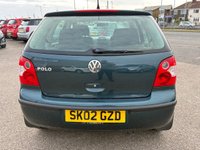 USED 2002 02 VOLKSWAGEN POLO 1.4 SE Hatchback 5dr Petrol Automatic (182 g/km, 75 bhp) 14 SERVICE STAMPS* ONLY 37000 MILES* AUTOMATIC* SUNROOF* CAMBELT / WATERPUMP DONE* AIR CON* 2 KEYS* ELECTRIC WINDOWS* AM / FM RADIO
