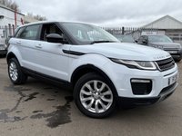 USED 2016 16 LAND ROVER RANGE ROVER EVOQUE 2.0 TD4 SE Tech SUV 5dr Diesel Auto 4WD Euro 6 (s/s) (180 ps) ANOTHER STUNNING ADDITION TO OUR HUGE SELECTION OF EVOQUES, FINISHED IN MASSIVELY POPULAR WHITE PAINT+DIESEL+AUTOMATIC+4 WHEEL DRIVE+JUST 1 FORMER KEEPER+SERVICE HISTORY+PRIVACY GLASS+FULL 2 TONE, BLACK AND CREAM LEATHER INTERIOR+SATELLITE NAVIGATION+CLIMATE CONTROL+18 INCH ALLOY WHEELS+1 FULL YEARS MOT PRIOR TO COLLECTION+FULL RANGE OF FINANCE OPTIONS AVAILABLE+CALL NOW TO SECURE A VIEWING!!!!!!!!!!!!!!!!!!!!!!!!!!!!!!!!!!!!