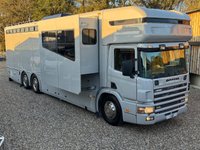 USED 2003 04 SCANIA P SERIES WHITTAKER HORSEBOX 6 HORSE FULL LIVING  PX WELCOME FINANCE AVAILABLE LUXURY LIVING 6 HORSE