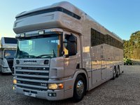 USED 2003 04 SCANIA P SERIES WHITTAKER HORSEBOX 6 HORSE FULL LIVING  PX WELCOME FINANCE AVAILABLE LUXURY LIVING 6 HORSE