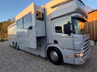 USED 2003 04 SCANIA P SERIES WHITTAKER HORSEBOX 6 HORSE FULL LIVING  PX WELCOME FINANCE AVAILABLE LUXURY LIVING 6 HORSE
