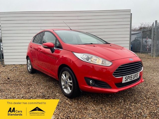 2015 FORD FIESTA 1.0T EcoBoost Zetec Hatchback 5dr Petrol Manual Euro 5 (s/s) (100 ps)