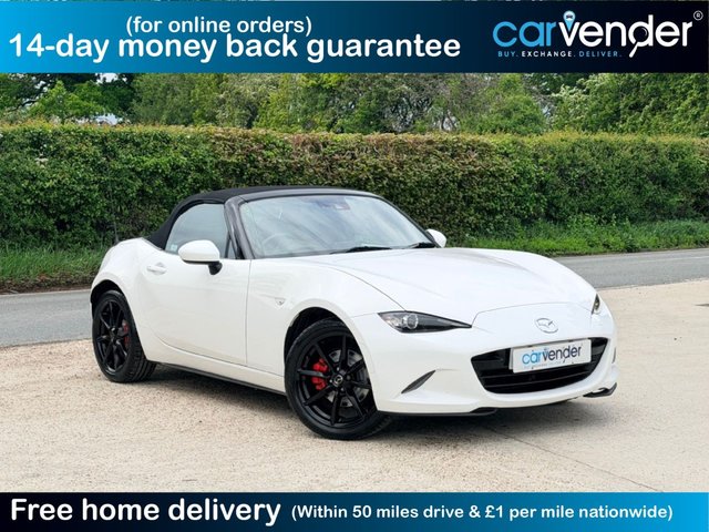 View our Mazda MX-5 2.0 SKYACTIV-G Sport Nav Convertible 2dr Petrol Manual Euro 6 (160 ps)