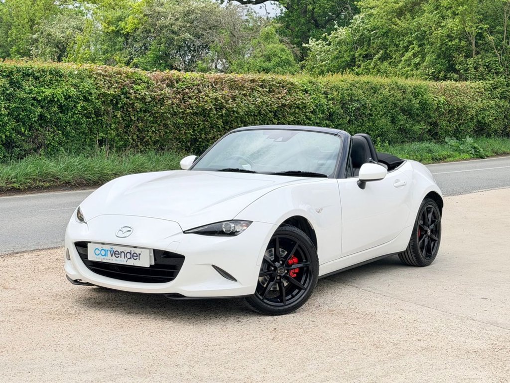 USED 2016 16 MAZDA MX-5 2.0 SKYACTIV-G Sport Nav Convertible 2dr Petrol Manual Euro 6 (160 ps) |5 Services|Sensor|Cruise|NaV|Leather Heated Seats|