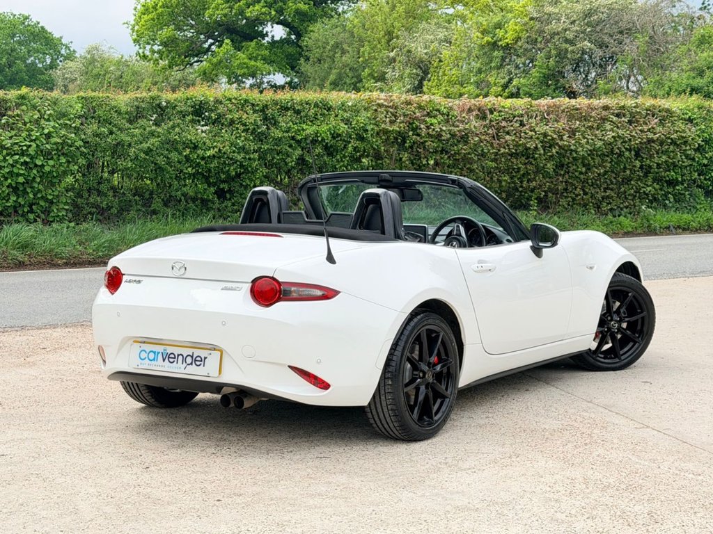 USED 2016 16 MAZDA MX-5 2.0 SKYACTIV-G Sport Nav Convertible 2dr Petrol Manual Euro 6 (160 ps) |5 Services|Sensor|Cruise|NaV|Leather Heated Seats|