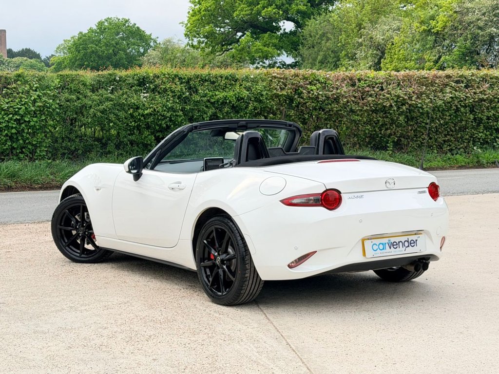 USED 2016 16 MAZDA MX-5 2.0 SKYACTIV-G Sport Nav Convertible 2dr Petrol Manual Euro 6 (160 ps) |5 Services|Sensor|Cruise|NaV|Leather Heated Seats|