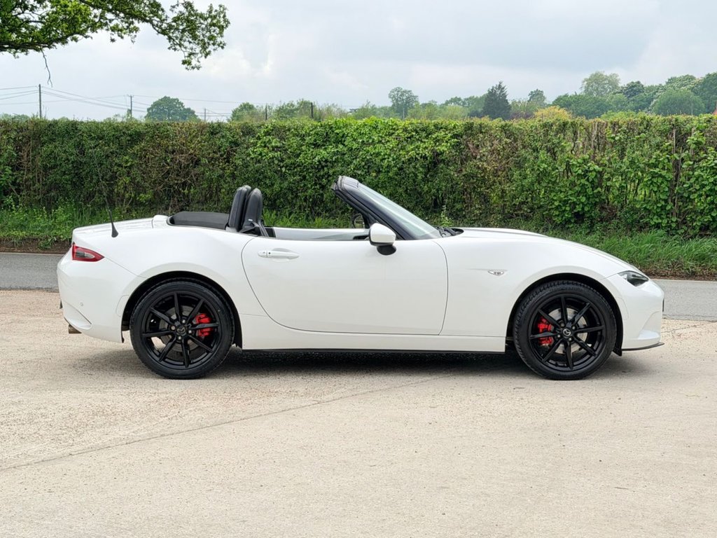 USED 2016 16 MAZDA MX-5 2.0 SKYACTIV-G Sport Nav Convertible 2dr Petrol Manual Euro 6 (160 ps) |5 Services|Sensor|Cruise|NaV|Leather Heated Seats|