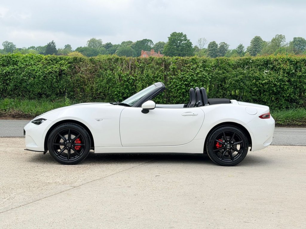 USED 2016 16 MAZDA MX-5 2.0 SKYACTIV-G Sport Nav Convertible 2dr Petrol Manual Euro 6 (160 ps) |5 Services|Sensor|Cruise|NaV|Leather Heated Seats|