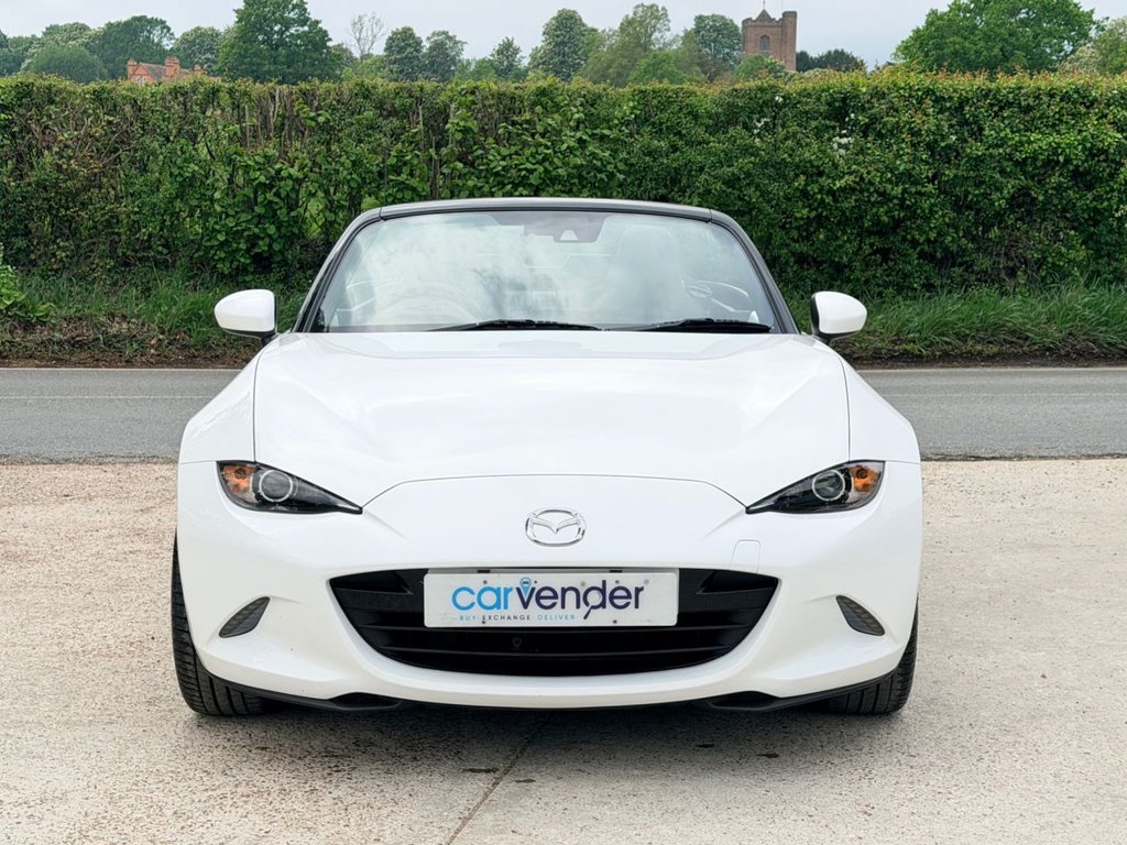 USED 2016 16 MAZDA MX-5 2.0 SKYACTIV-G Sport Nav Convertible 2dr Petrol Manual Euro 6 (160 ps) |5 Services|Sensor|Cruise|NaV|Leather Heated Seats|
