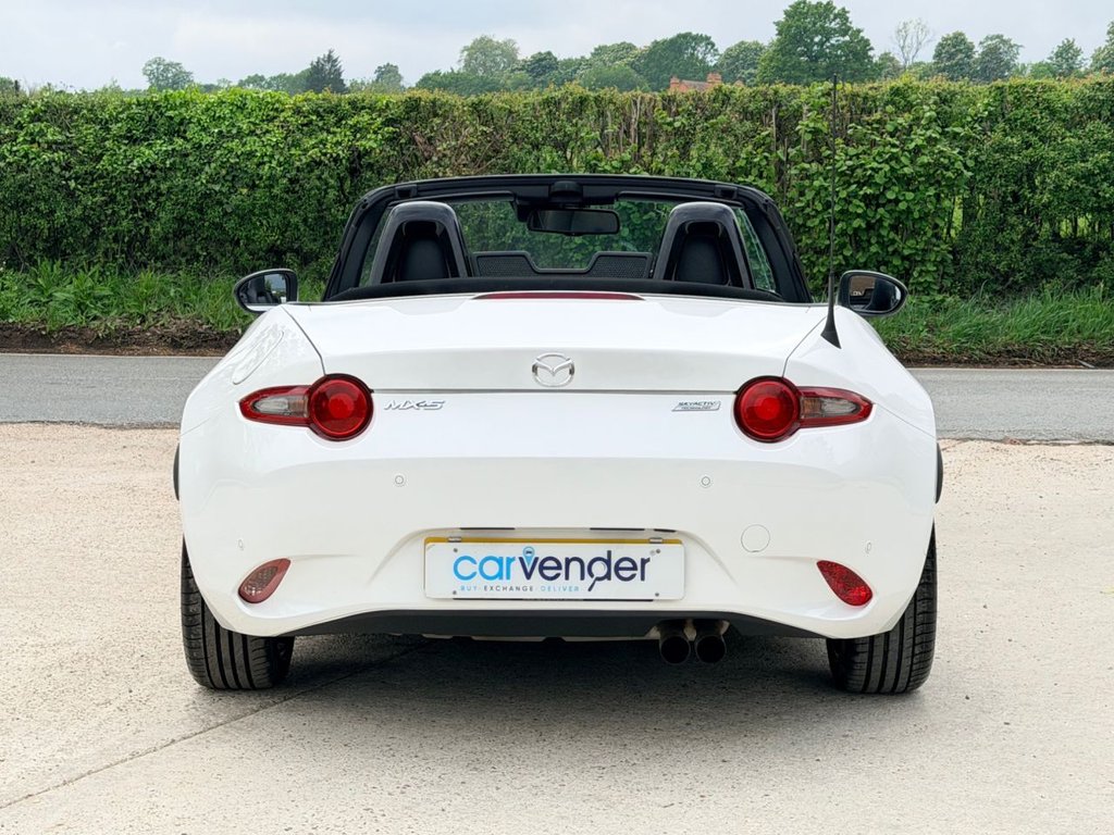 USED 2016 16 MAZDA MX-5 2.0 SKYACTIV-G Sport Nav Convertible 2dr Petrol Manual Euro 6 (160 ps) |5 Services|Sensor|Cruise|NaV|Leather Heated Seats|
