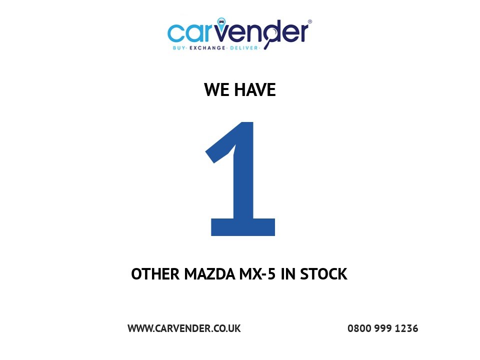 USED 2016 16 MAZDA MX-5 2.0 SKYACTIV-G Sport Nav Convertible 2dr Petrol Manual Euro 6 (160 ps) |5 Services|Sensor|Cruise|NaV|Leather Heated Seats|