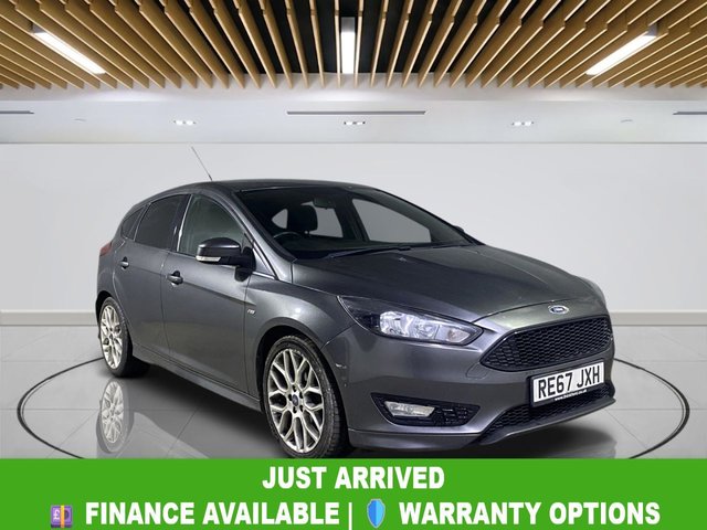 2017 67 FORD FOCUS 1.5 TDCi ST-Line Hatchback 5dr Diesel Manual Euro 6 (s/s) (120 ps) Bluetooth | Central Locking