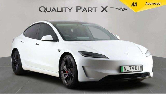 View our Tesla Model 3 (Dual Motor) Performance Auto 4WDE 4dr