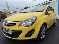 USED 2014 14 VAUXHALL CORSA 1.4 16V SXi Hatchback 5dr Petrol Manual Wide Ratio Euro 5 (A/C) (100 ps) ALLOY WHEELS, SPORTS INTERIOR, COLOUR CODED.