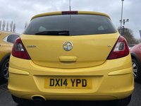 USED 2014 14 VAUXHALL CORSA 1.4 16V SXi Hatchback 5dr Petrol Manual Wide Ratio Euro 5 (A/C) (100 ps) ALLOY WHEELS, SPORTS INTERIOR, COLOUR CODED.