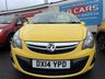 USED 2014 14 VAUXHALL CORSA 1.4 16V SXi Hatchback 5dr Petrol Manual Wide Ratio Euro 5 (A/C) (100 ps) ALLOY WHEELS, SPORTS INTERIOR, COLOUR CODED.