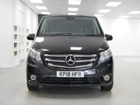 USED 2018 18 MERCEDES-BENZ VITO 119 2.1 CDI 190 BHP LONG SPORT 7G AUTO 5 SEAT CREWCAB ( NO VAT ! ) 5 SEATER | SAT NAV | NO VAT TO PAY !